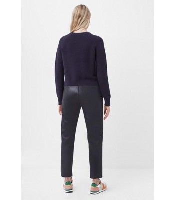 French Connection Lilly Mozart Crew Neck Jumper (Utility Blue)